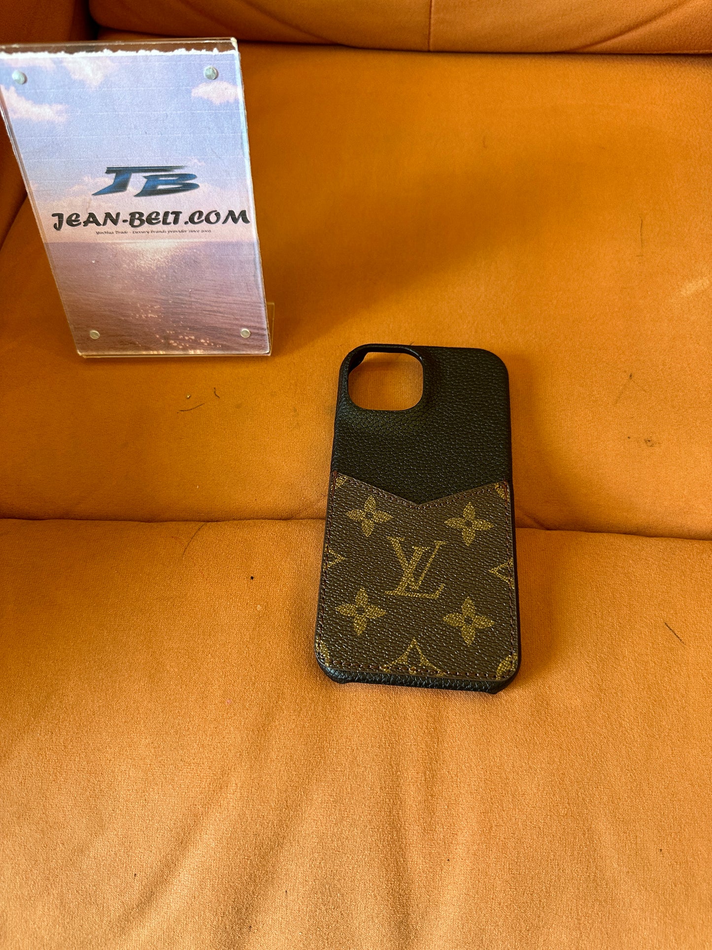 Louis Vuitton Monogram iPhone Case with Card Holder