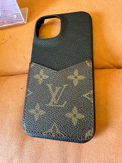 Louis Vuitton Monogram iPhone Case with Card Holder