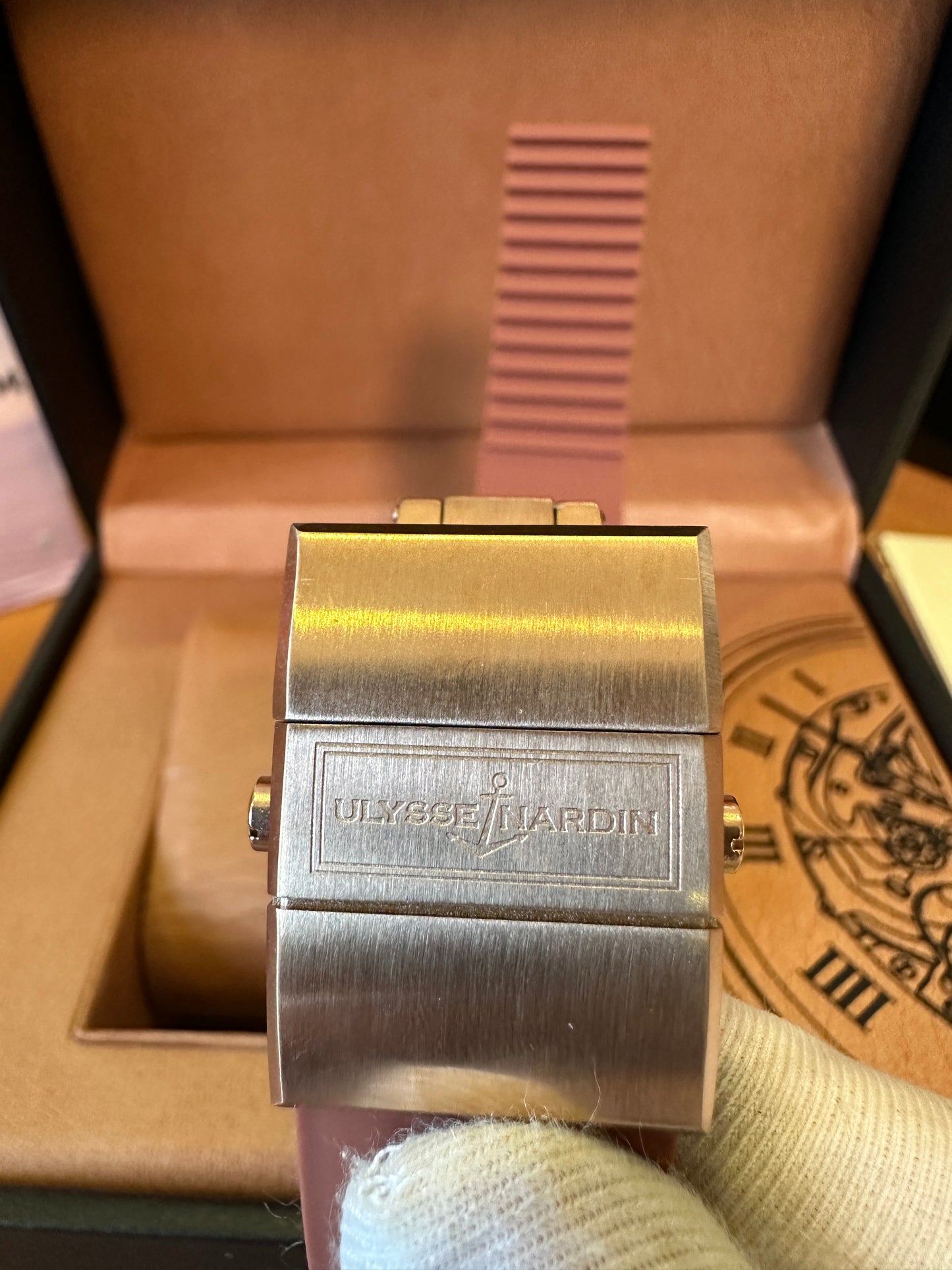 Ulysse Nardin Executive Perpetual Calendar Dual Time Ouro Rosa Edição Limitada