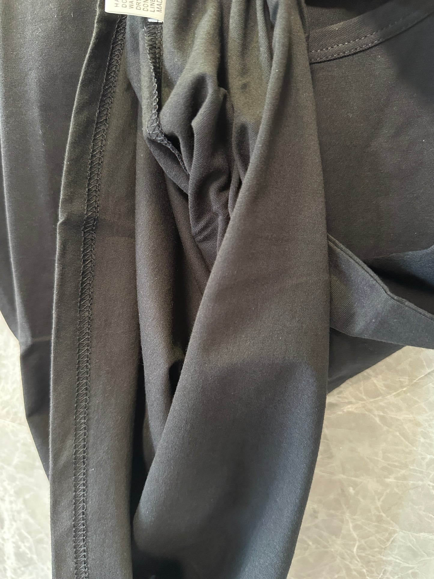 Louis Vuitton Black Cotton Tank Top