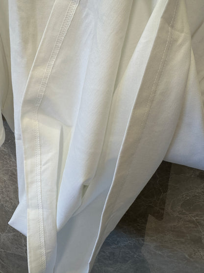 Alexander McQueen White Graphic Oversized T-Shirt