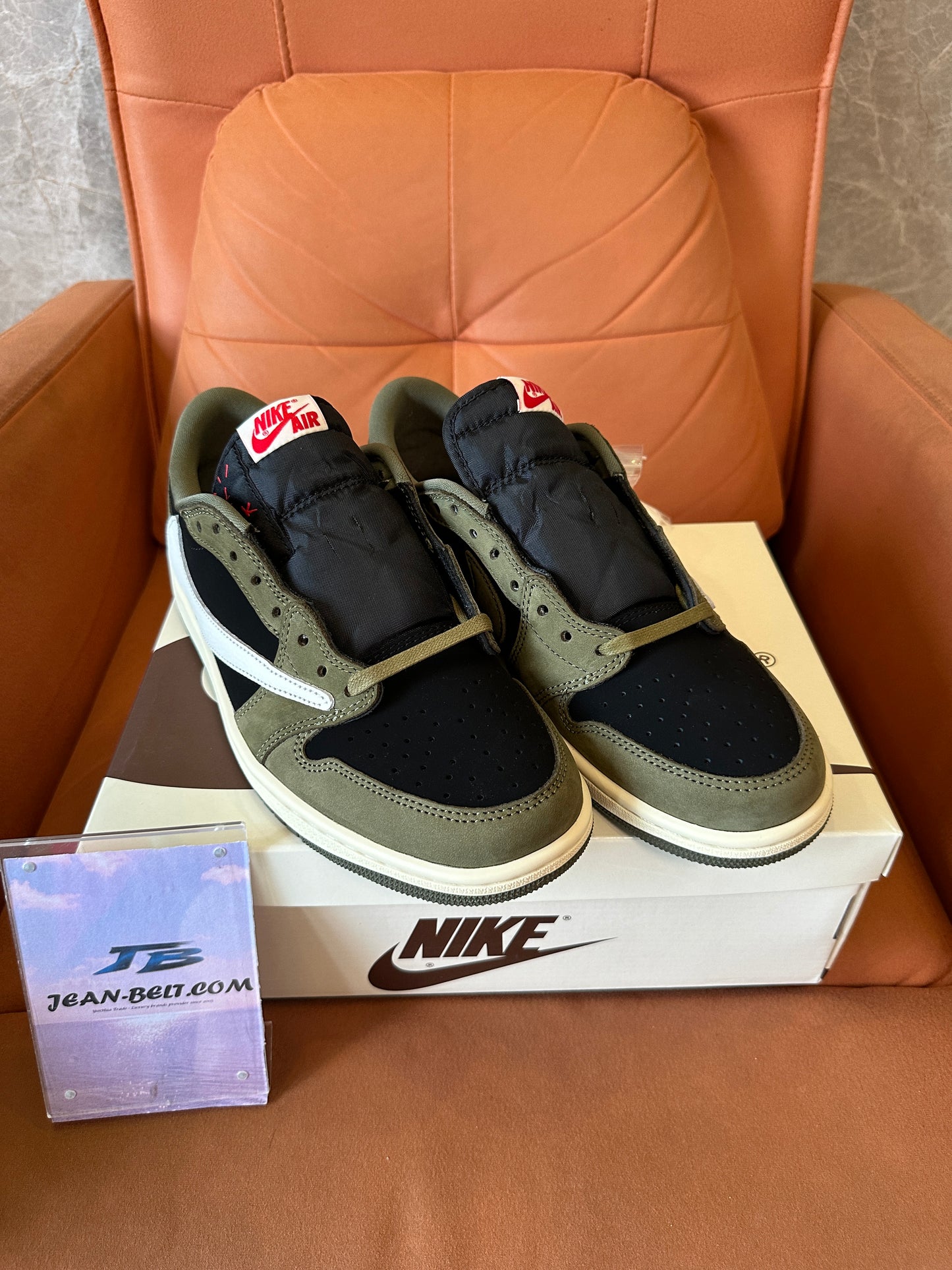 Nike Air Jordan 1 Low OG x Travis Scott "Olive Green Black"