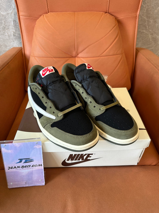 Nike Air Jordan 1 Low OG x Travis Scott "Olive Green Black"