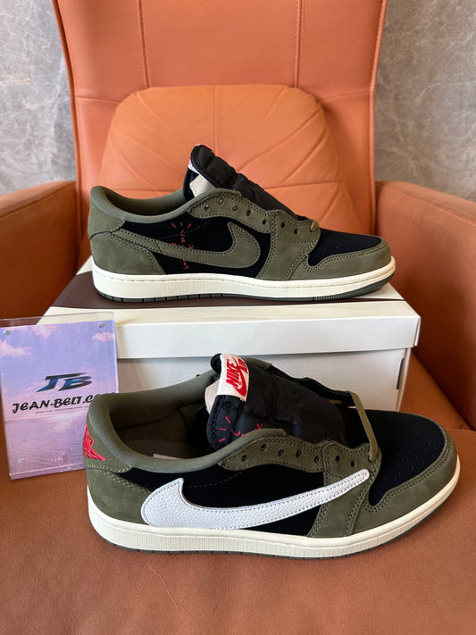 Nike Air Jordan 1 Low OG x Travis Scott "Olive Green Black"