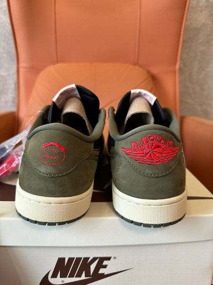 Nike Air Jordan 1 Low OG x Travis Scott "Olive Green Black"