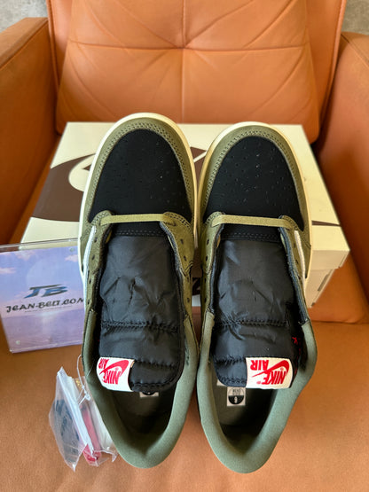 Nike Air Jordan 1 Low OG x Travis Scott "Olive Green Black"