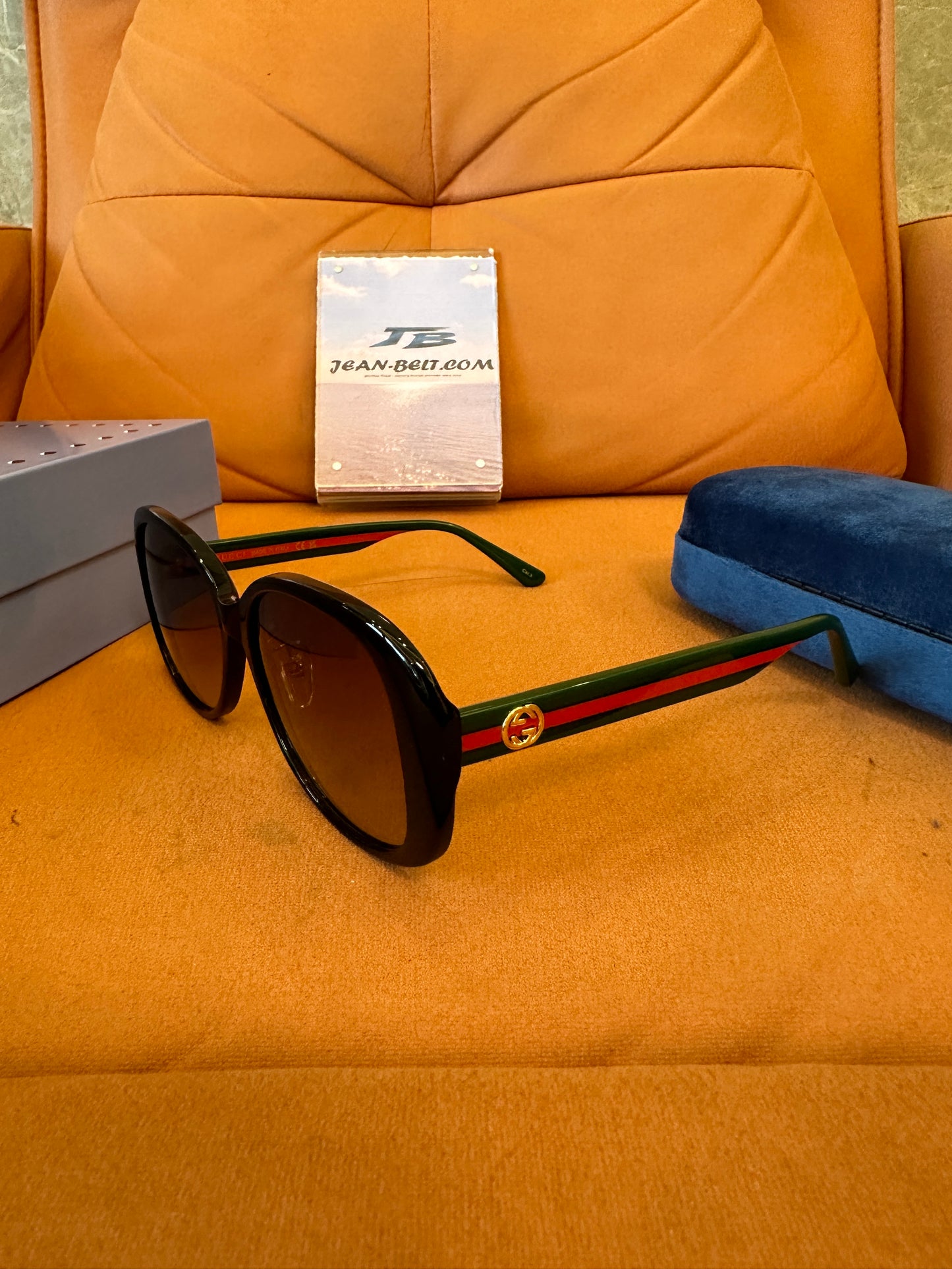 Gucci Black Square Sunglasses