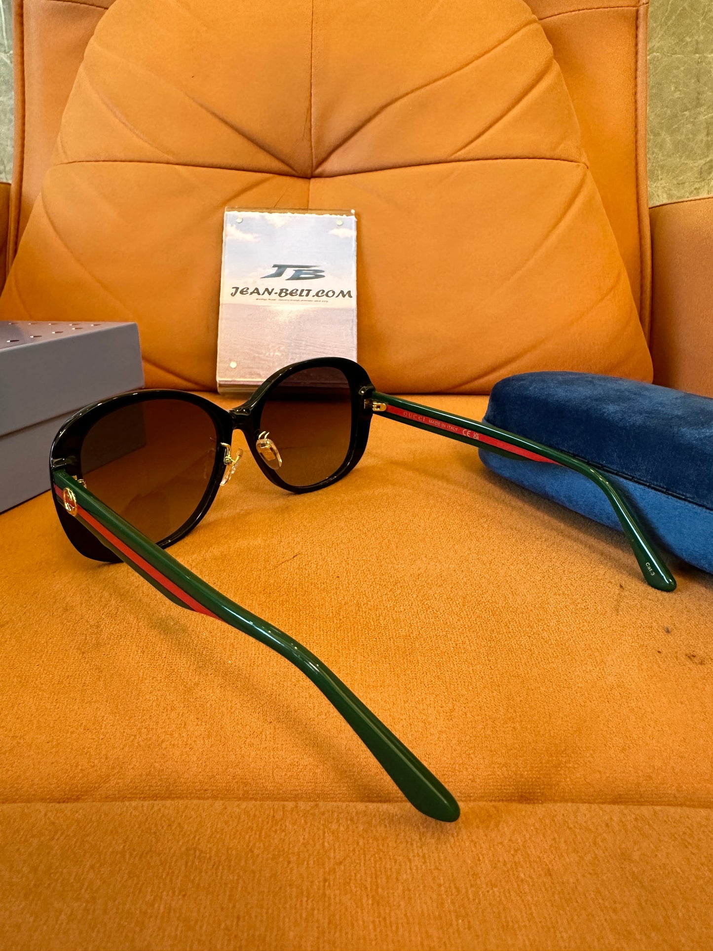 Gucci Black Square Sunglasses