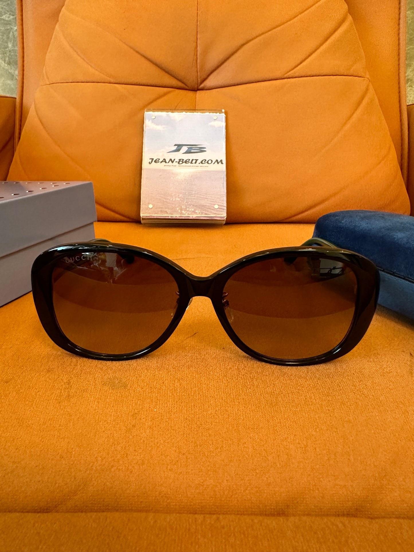 Gucci Black Square Sunglasses