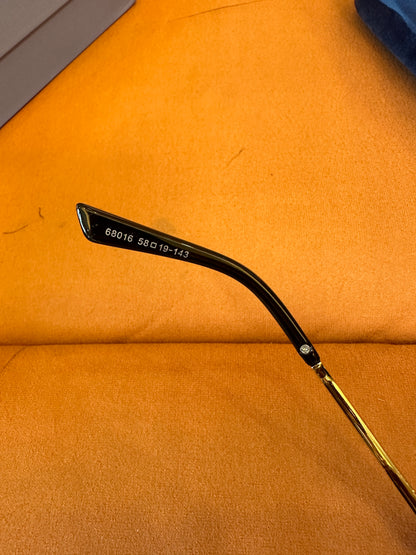 Gucci Rimless Brown Gradient Sunglasses