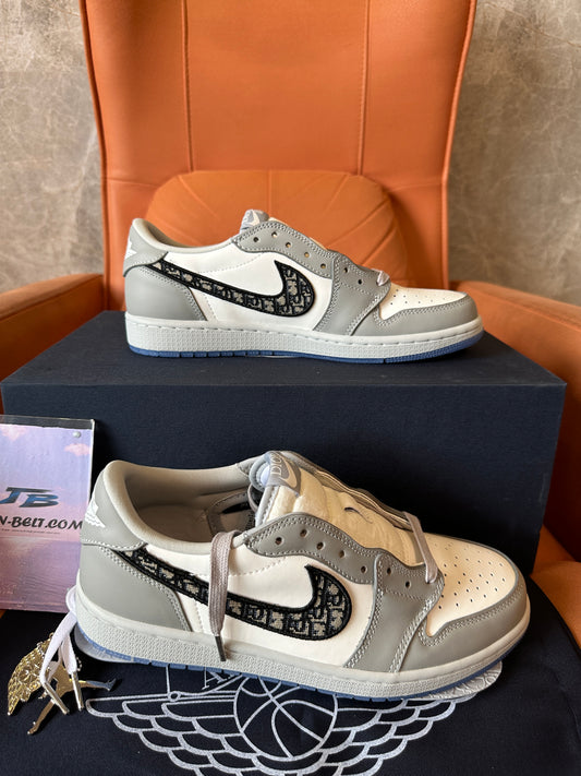 Air Jordan 1x Dior Grey White Limited Edition