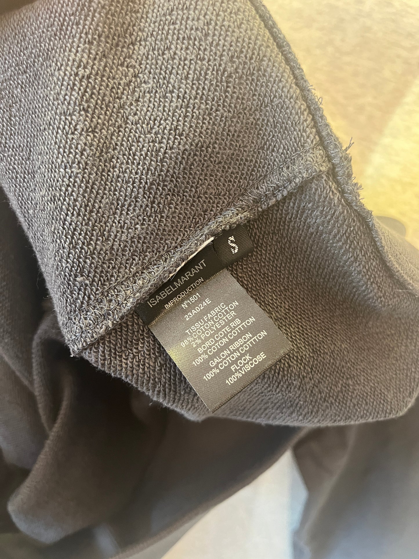 Moletom de algodão jersey Marant