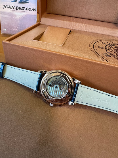 Patek Philippe Grand Complications Moonphase Chronograph 42mm Blue Dial Rose Gold Watch