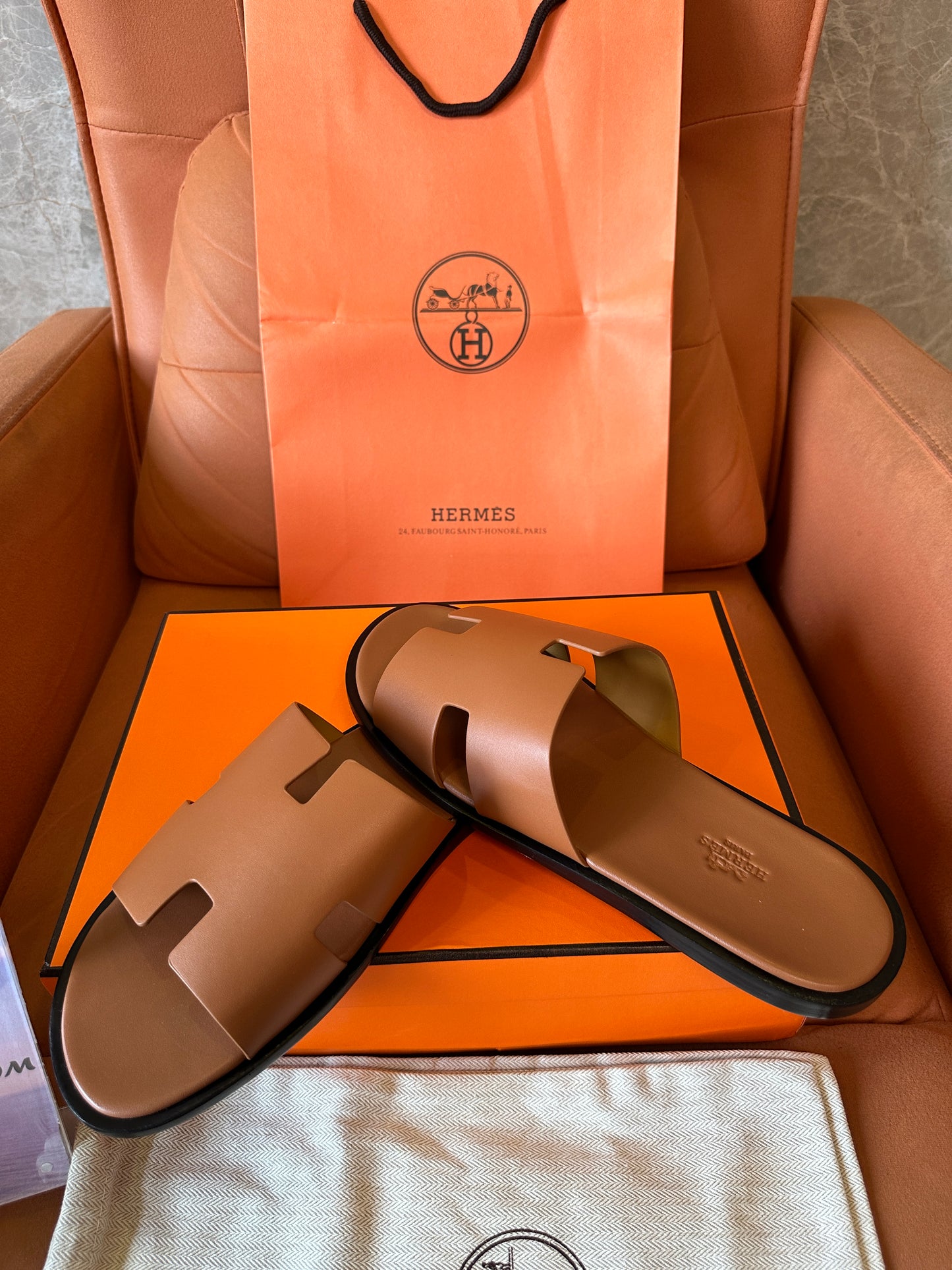 Hermes Oran Men’s Slippers