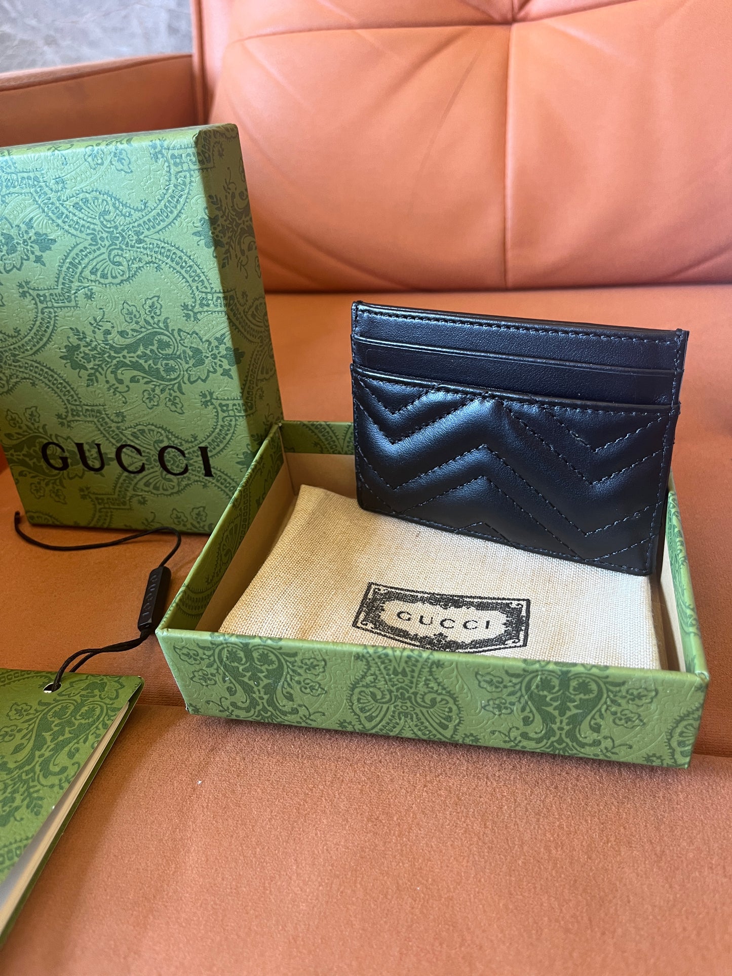 Étui à cartes Gucci GG marmont