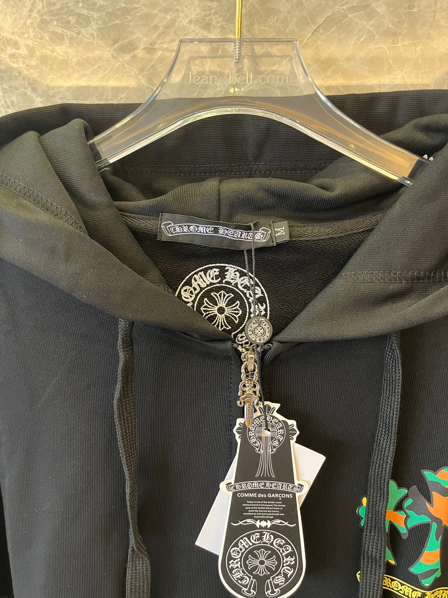 Sweat-shirt zippé camo Chrome Hearts