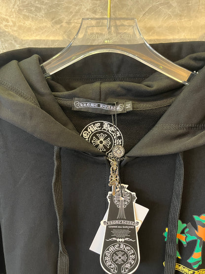 Sweat-shirt zippé camo Chrome Hearts