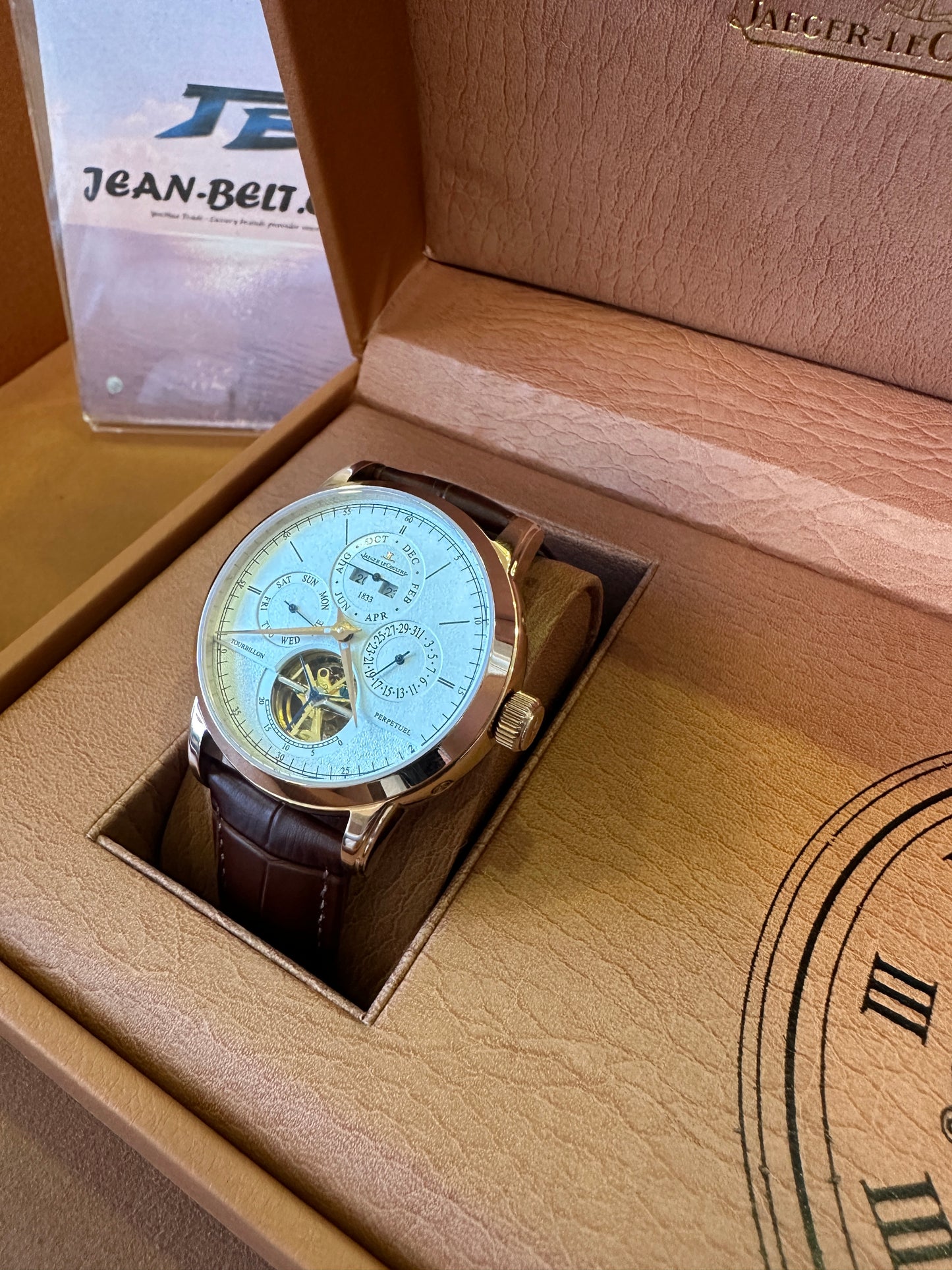 Jaeger-LeCoultre Perpetual Calendar Tourbillon Automatic Watch