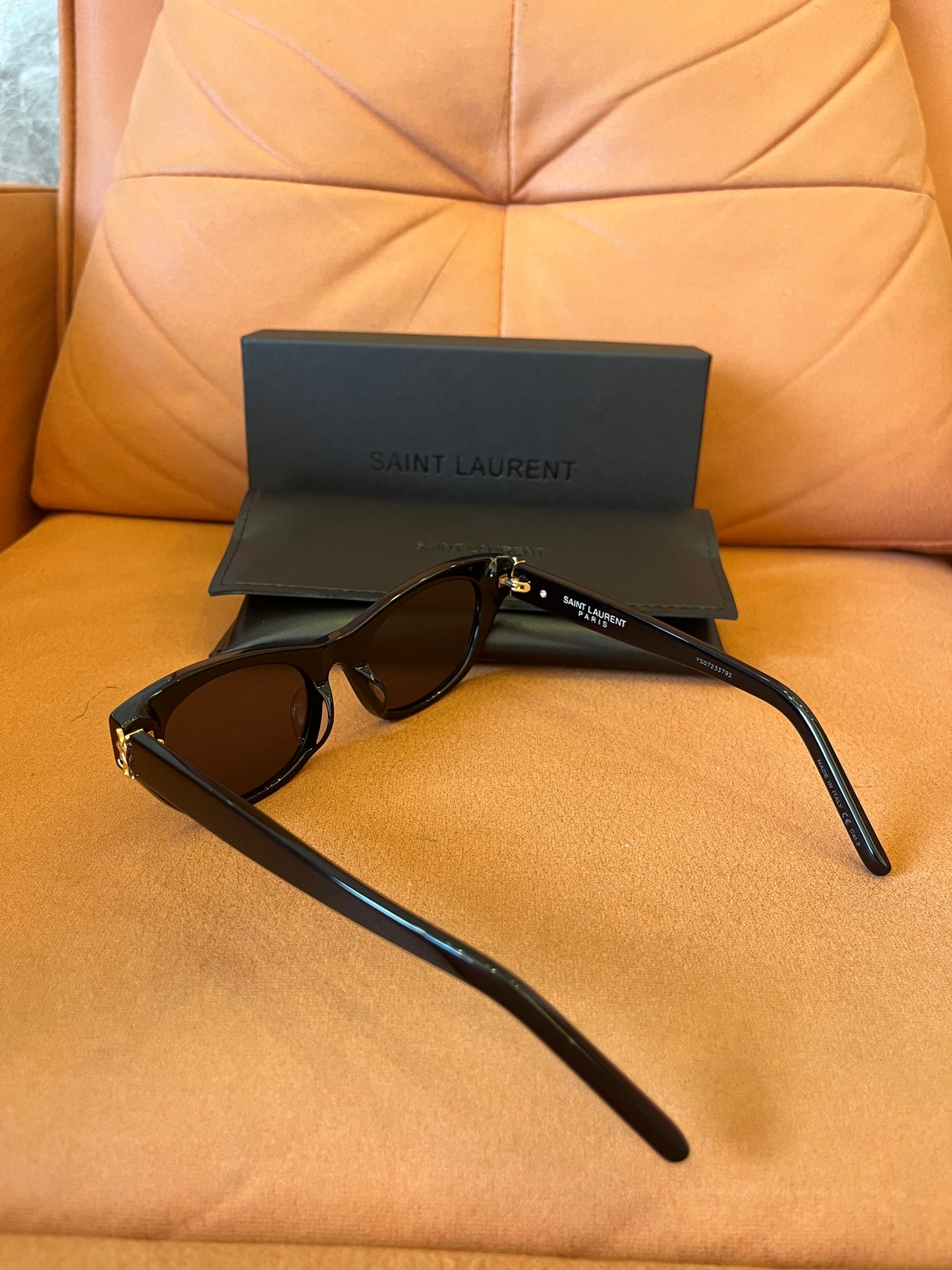 Lunettes de soleil à monture œil de chat Saint Laurent