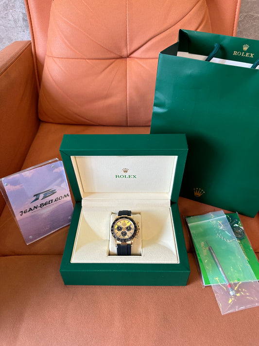 Rolex Cosmograph Daytona Oysterflex 18K Everose Gold Chronograph Watch Cal.4130