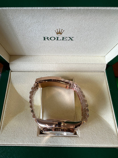 Rolex Sky-Dweller Rose Gold Blue Dial 41mm