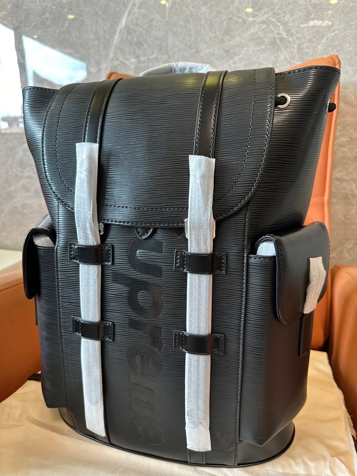 Supreme x Louis Vuitton Epi Leather Backpack