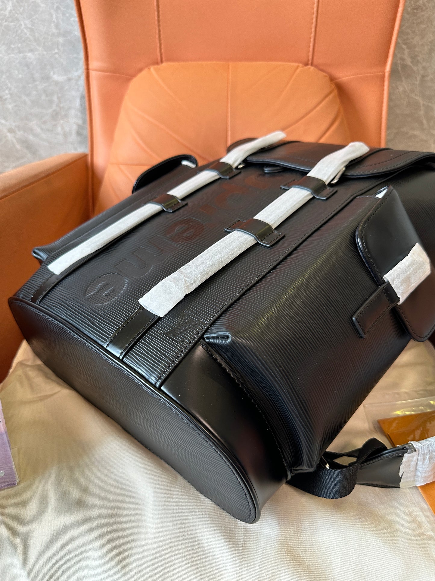 Supreme x Louis Vuitton Epi Leather Backpack