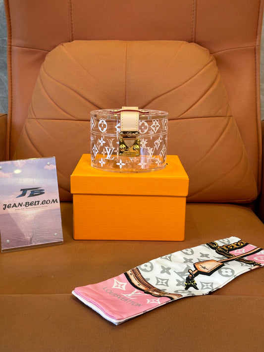 Louis Vuitton Transparent Monogram Vanity Case