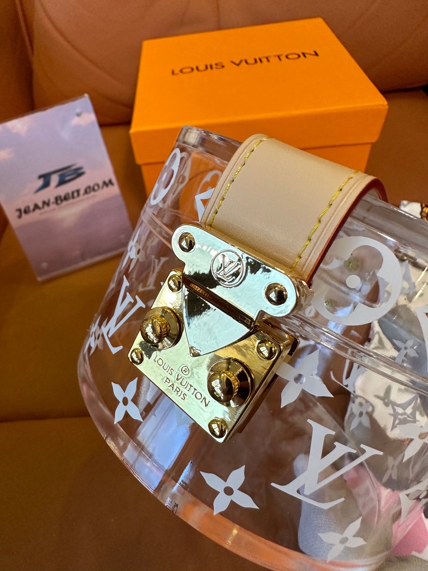 Louis Vuitton Transparent Monogram Vanity Case