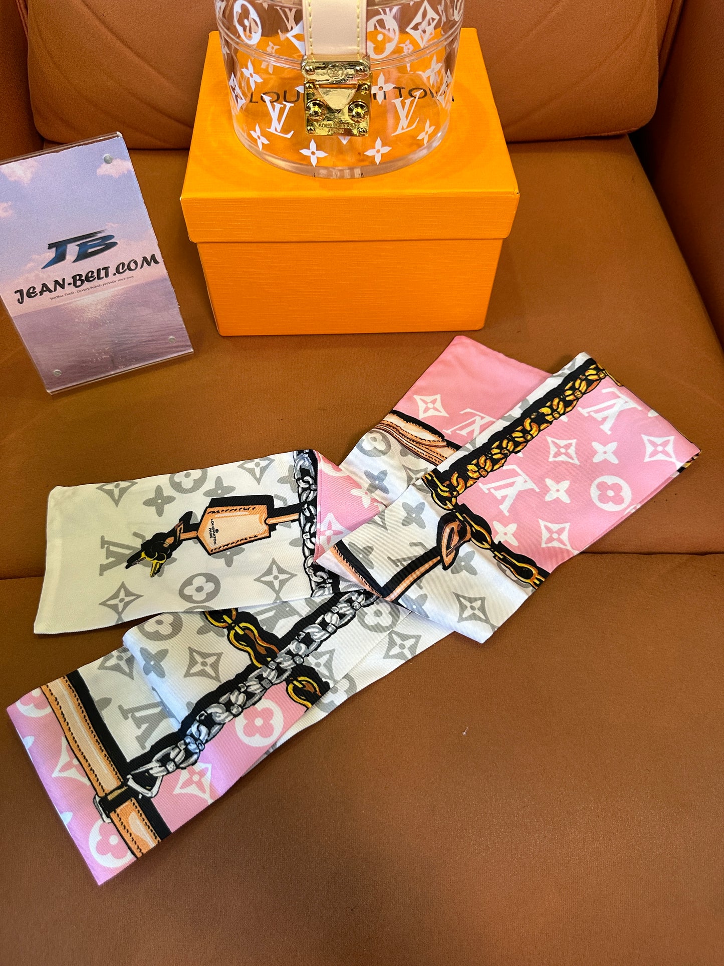 Louis Vuitton Transparent Monogram Vanity Case