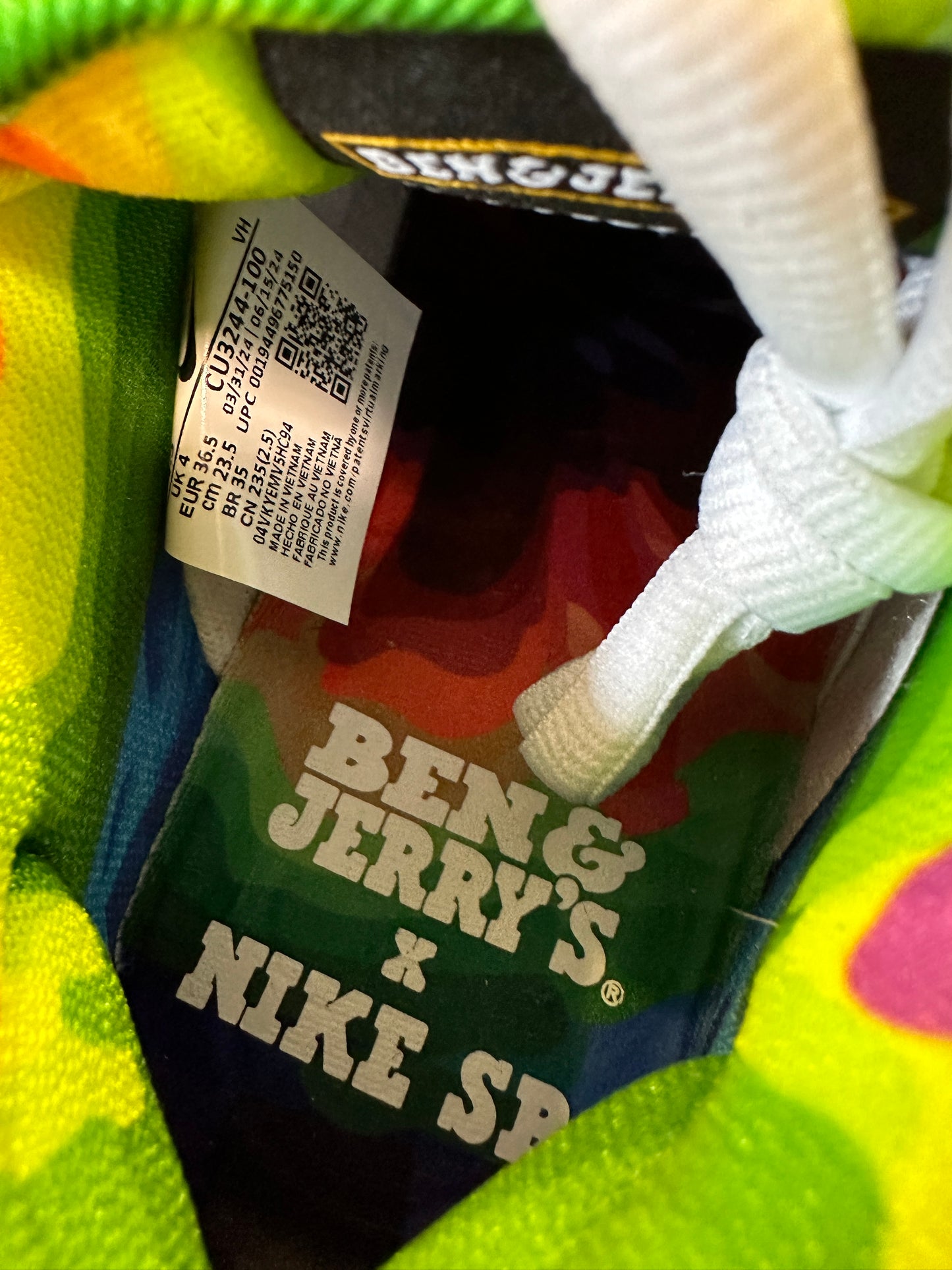 Nike SB Dunk Low Ben & Jerry’s “Chunky Dunky”