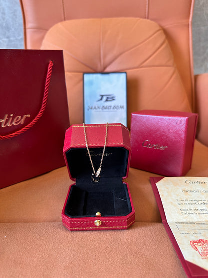 Cartier PG AU750 7.0G Love Necklace Gold