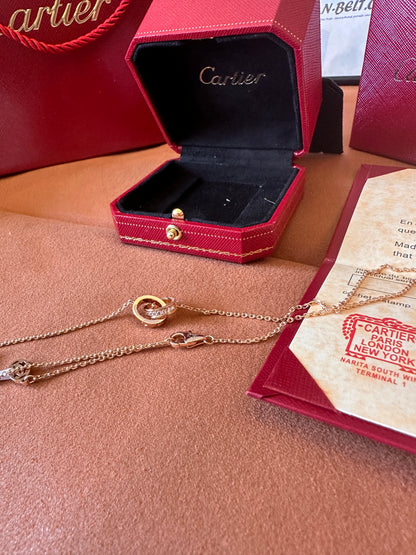 Cartier PG AU750 7.0G Love Necklace Gold
