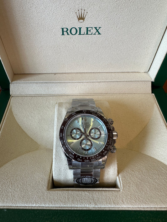 Rolex Daytona Platinum Ice Blue Dial 4131