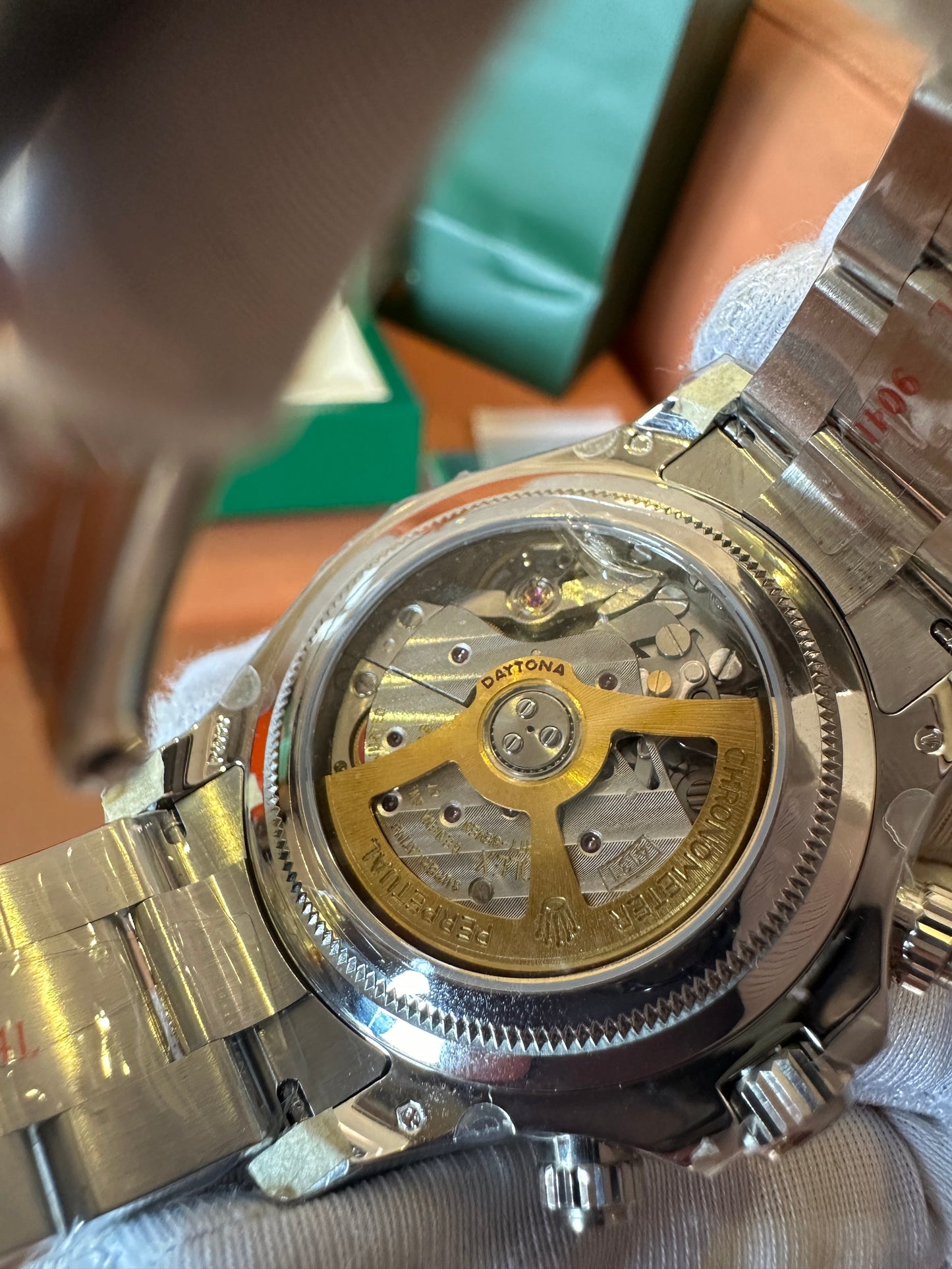 Rolex Daytona Platinum Ice Blue Dial 4131