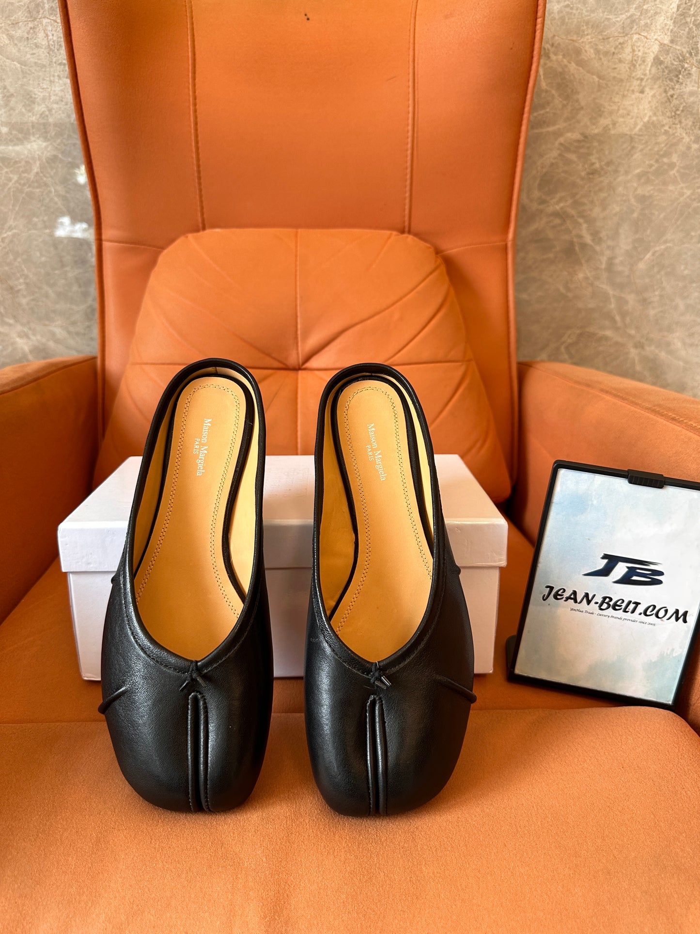 Bailarinas Maison Margiela Tabi de napa