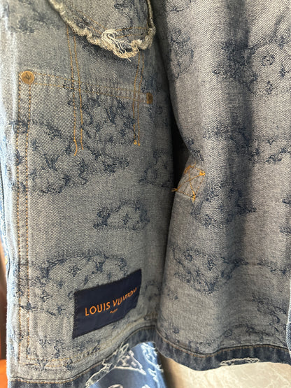 Louis Vuitton Monogram Clouds Denim Set