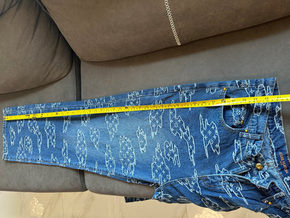 Louis Vuitton Monogram Clouds Denim Set