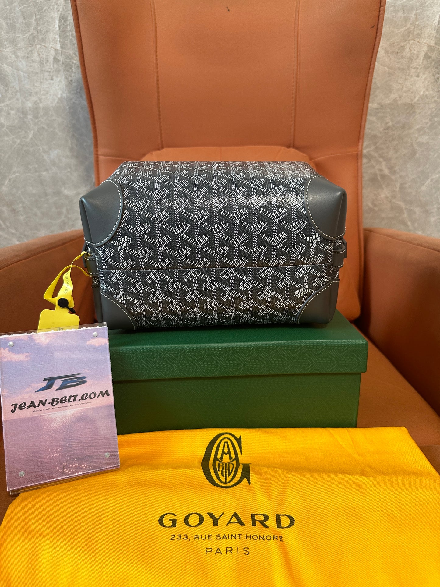 Goyard Goyardine Toiletry Pouch Black