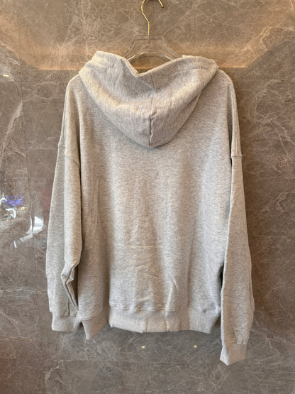 Anine Bing Harvey Sport Grey Hoodie
