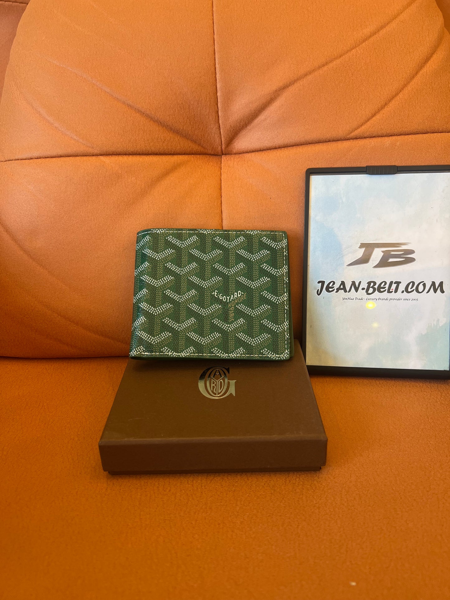 Tarjetero Goyard Saint-Sulpice - verde
