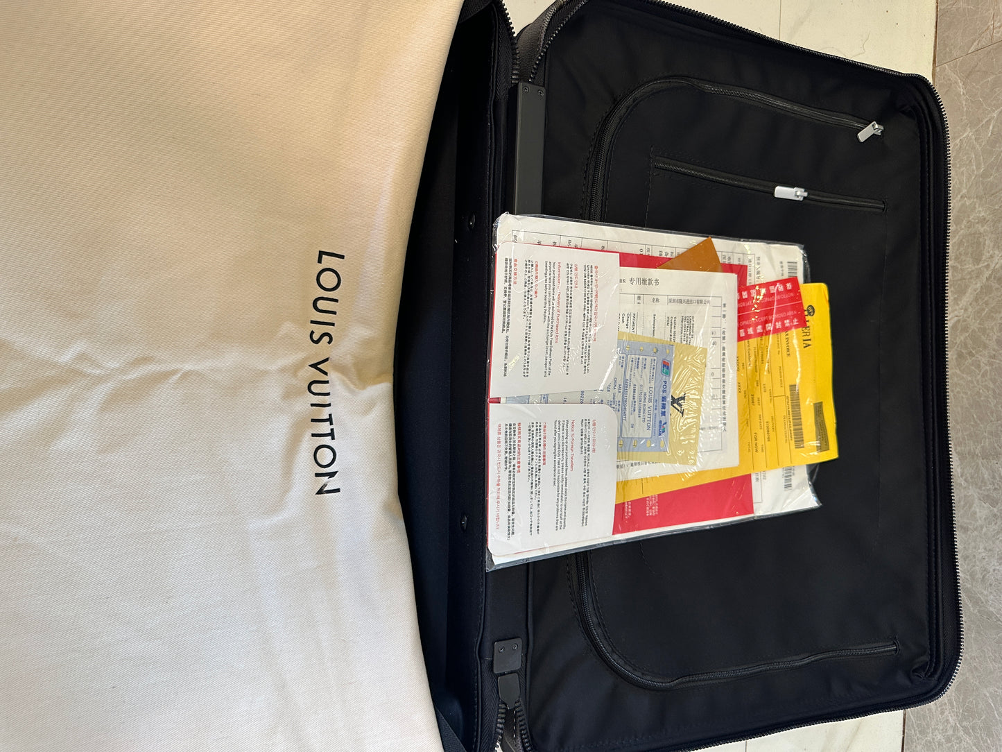 Mala de Cabine Louis Vuitton Horizon 55 Pixel Monogram