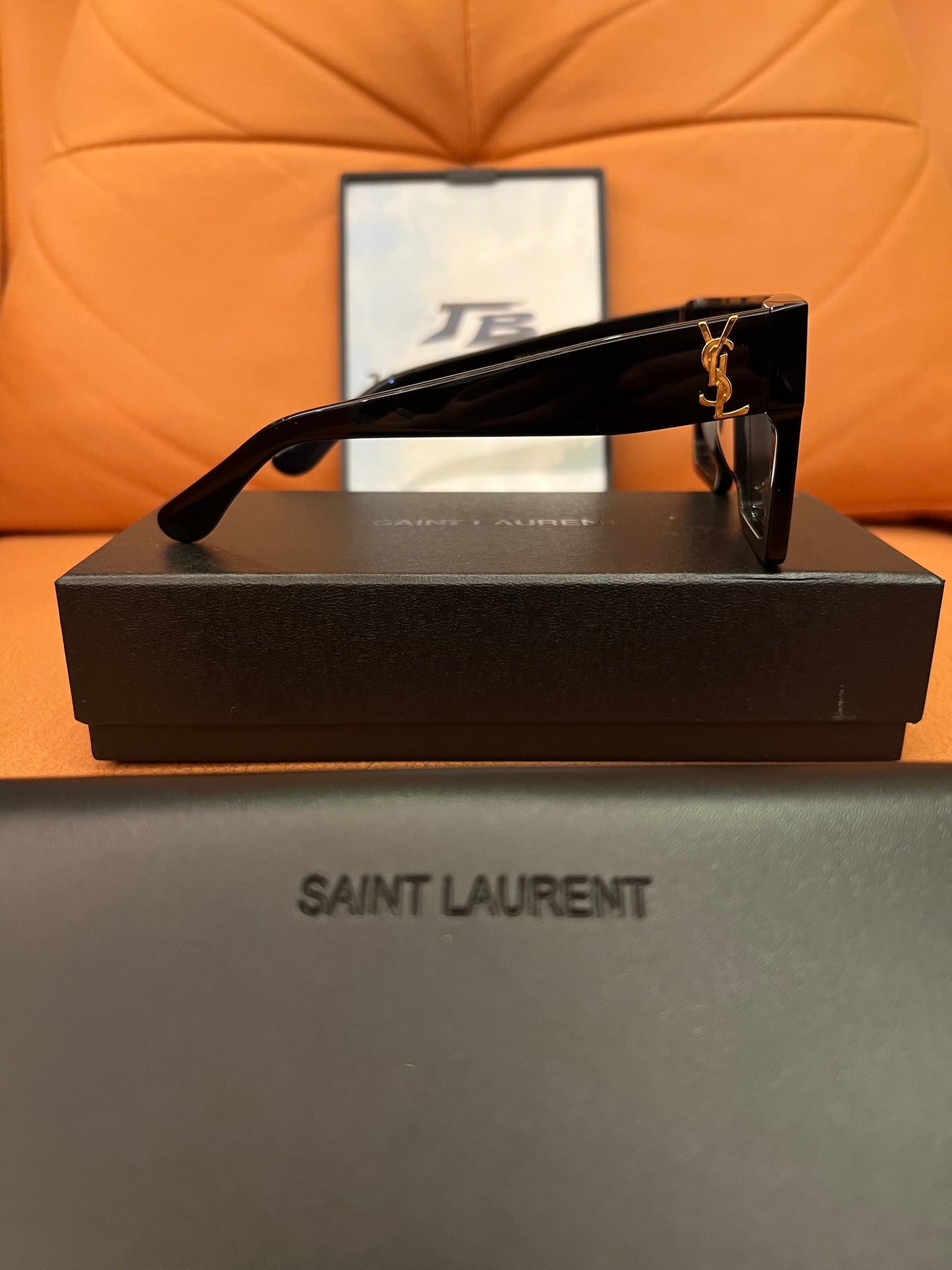 Óculos de sol Saint Laurent SL 364 - armação preta