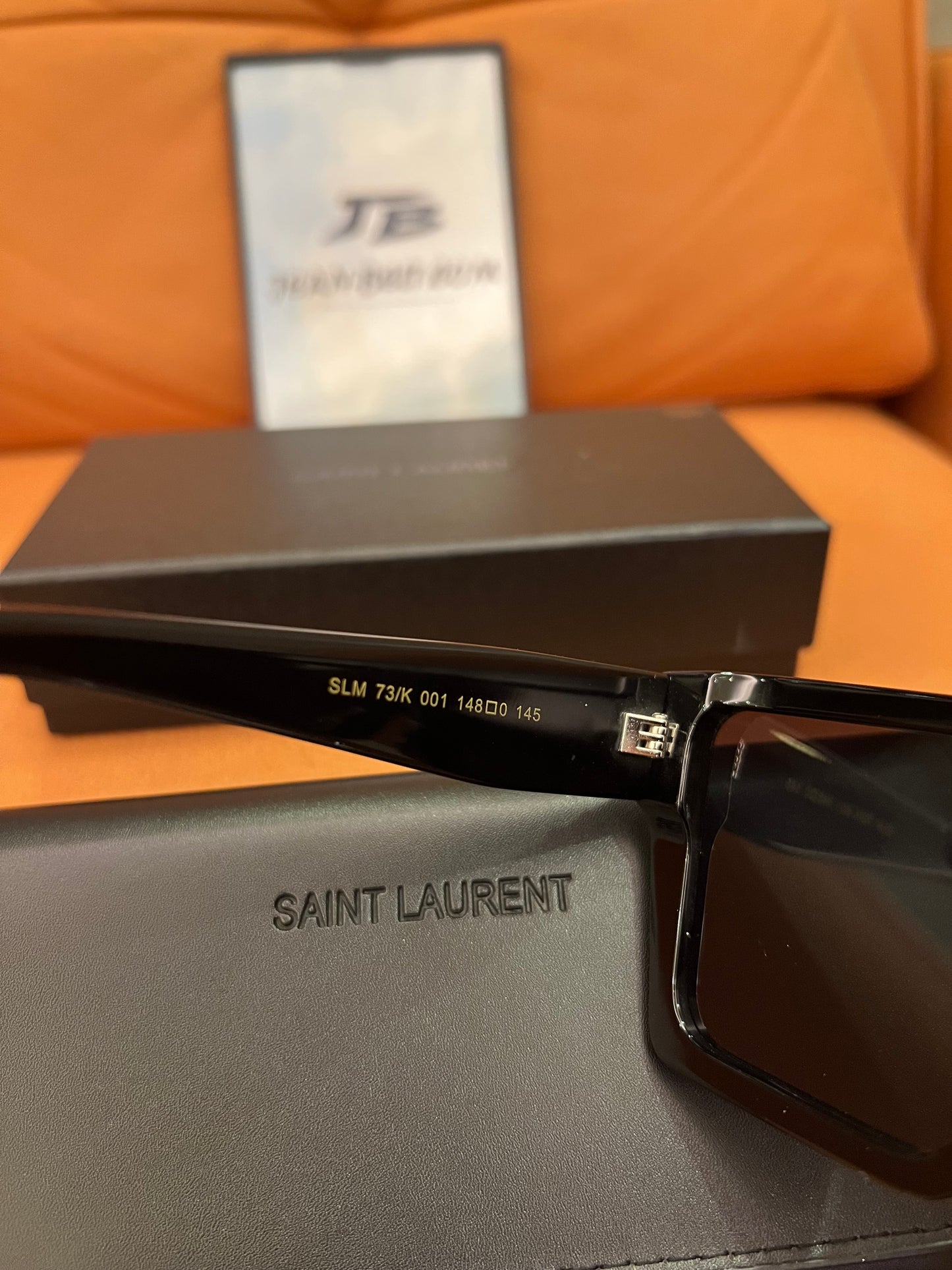 Óculos de sol Saint Laurent SL 364 - armação preta