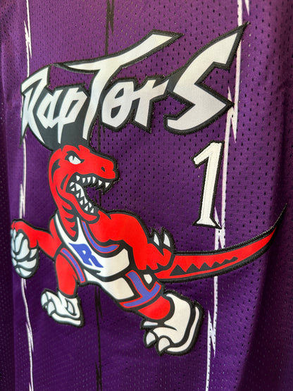 Toronto Raptors Retro Basketball Jersey – Purple Dinosaur Edition