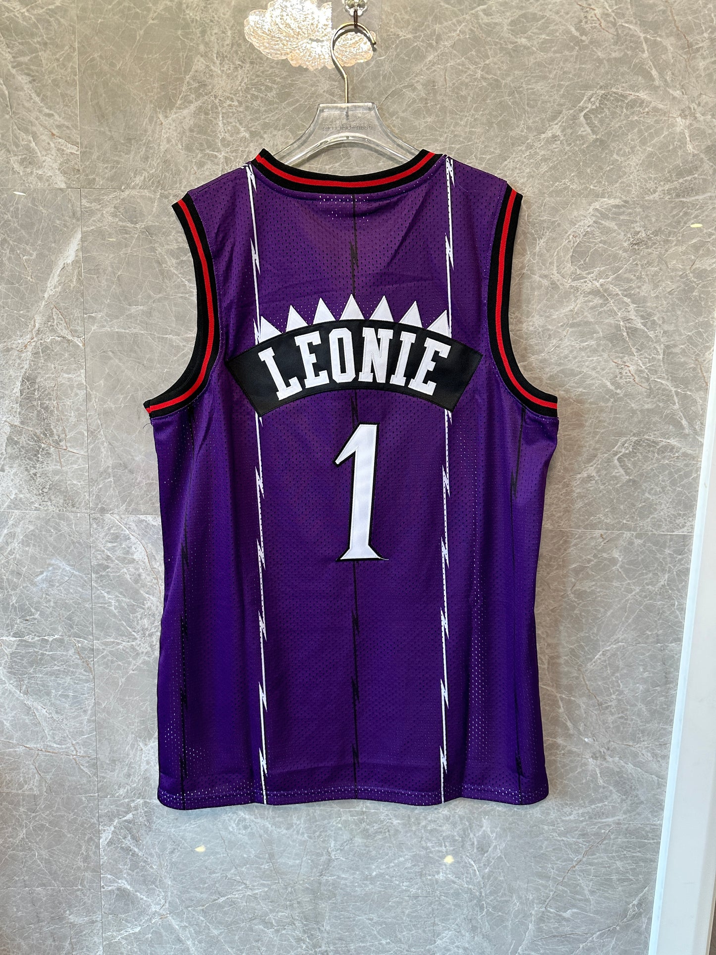Toronto Raptors Retro Basketball Jersey – Purple Dinosaur Edition