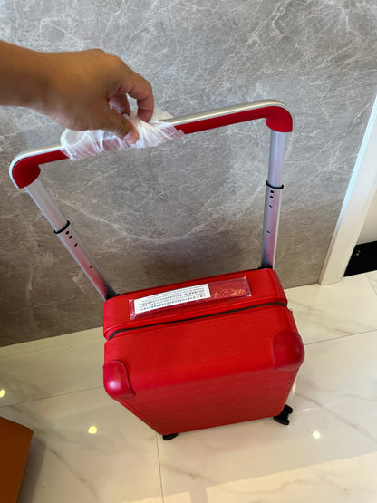 Louis Vuitton Horizon 55 Red Epi Leather Carry-On Luggage
