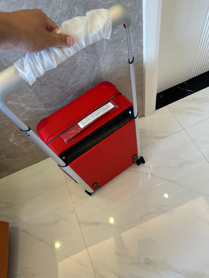 Louis Vuitton Horizon 55 Red Epi Leather Carry-On Luggage