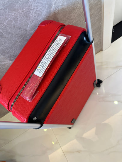 Louis Vuitton Horizon 55 Red Epi Leather Carry-On Luggage