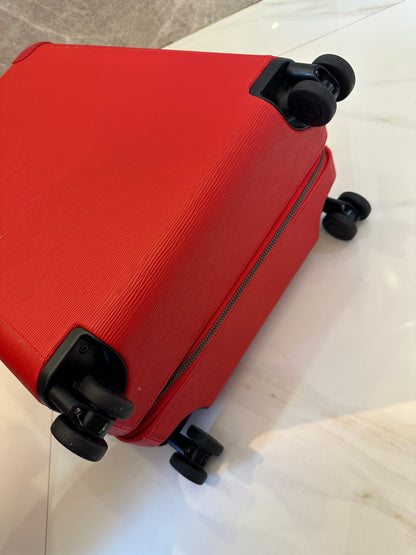 Louis Vuitton Horizon 55 Red Epi Leather Carry-On Luggage